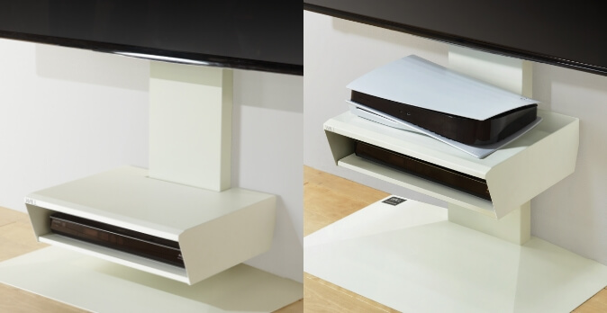 テレビスタンドはWALL～ V4 オプション | EQUALS（イコールズ）