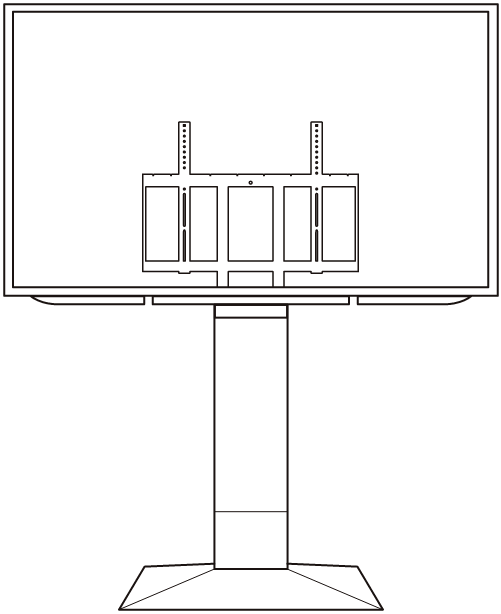 テレビスタンド画像