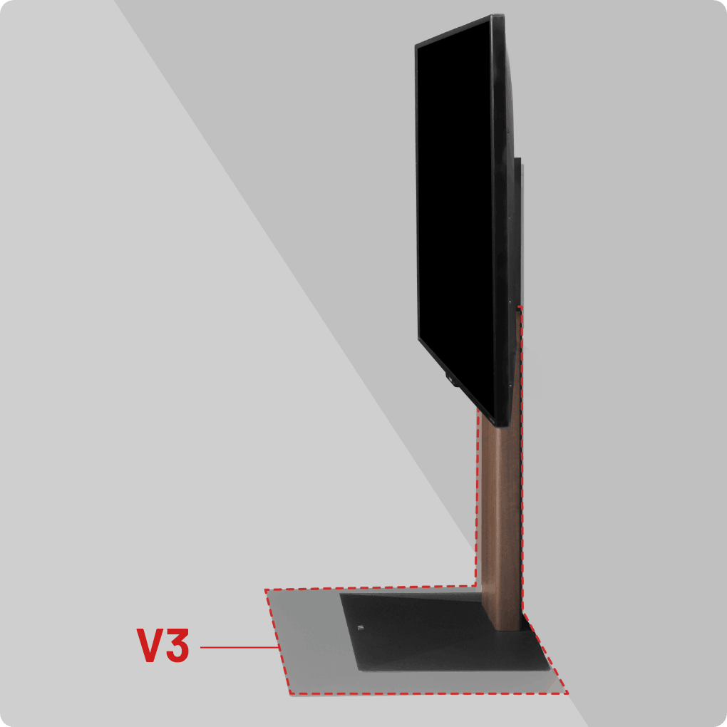 テレビスタンドはWALL～ V3 COMPACT | EQUALS（イコールズ）