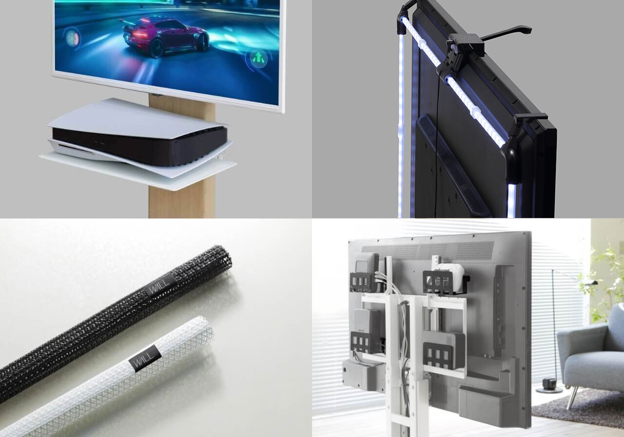 テレビスタンドはWALL～ V3 COMPACT | EQUALS（イコールズ）