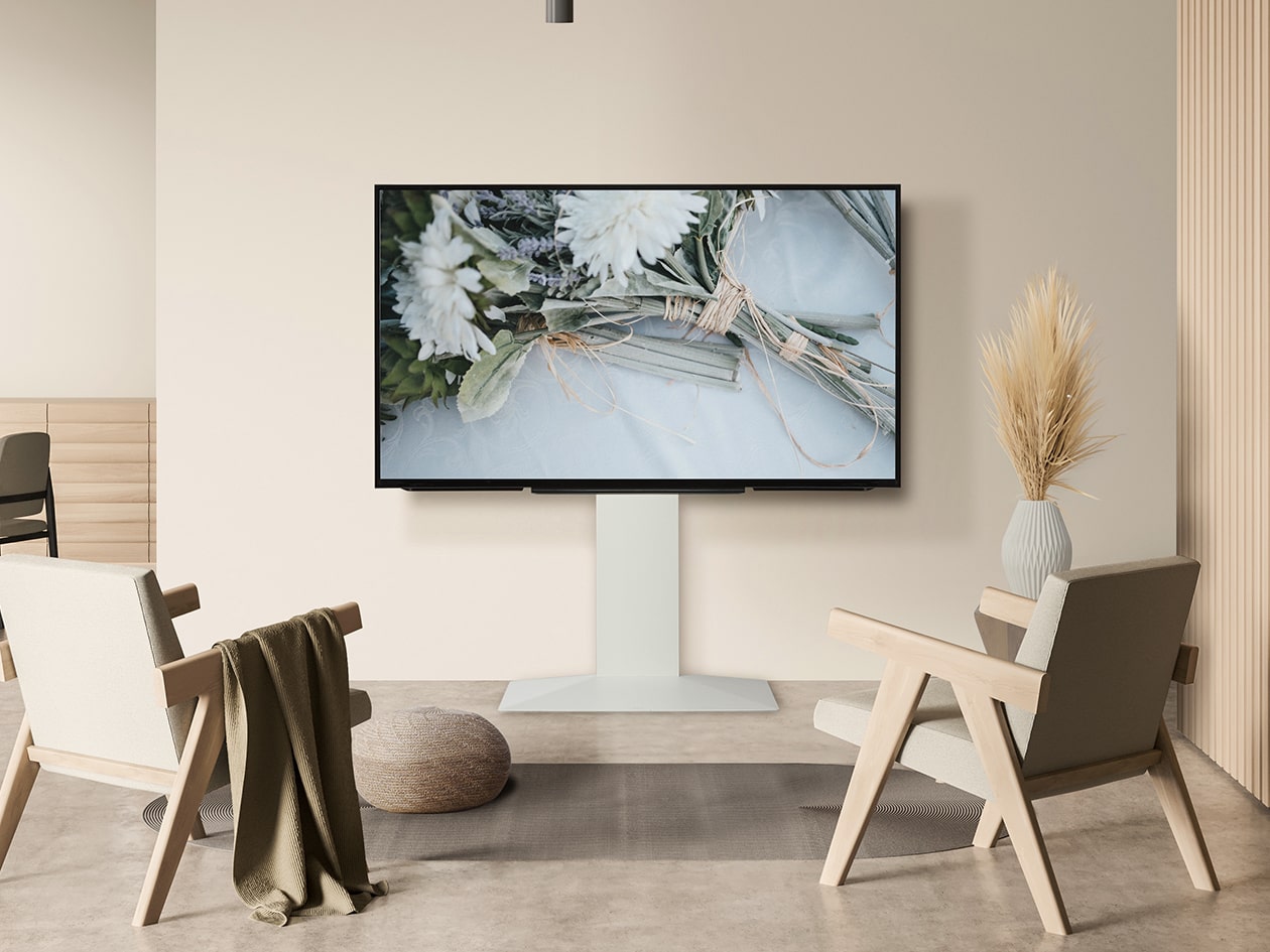 テレビスタンドはWALL～ V3 SW クレイベージュ | EQUALS（イコールズ）