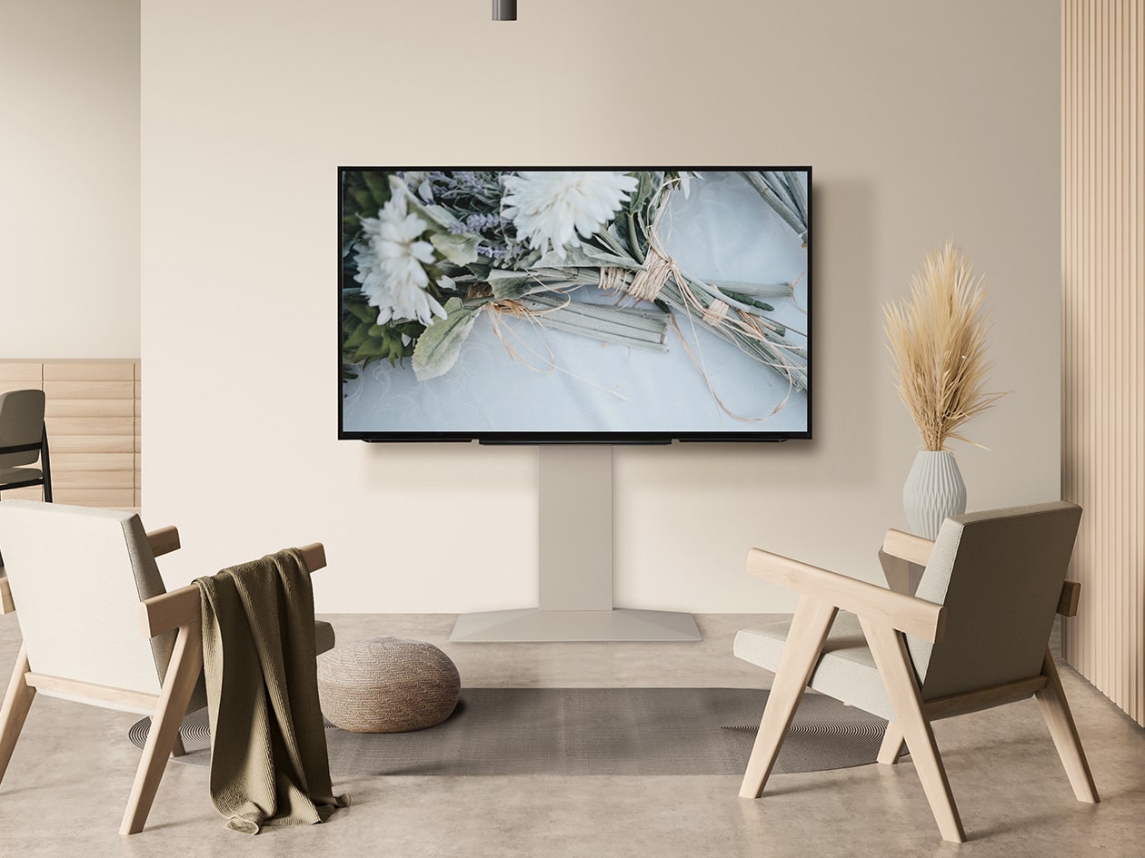 テレビスタンドはWALL～ V3 SW クレイベージュ | EQUALS（イコールズ）